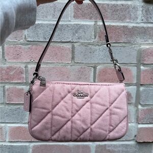 Coach Denim Pink Quilted Nolita BNWT